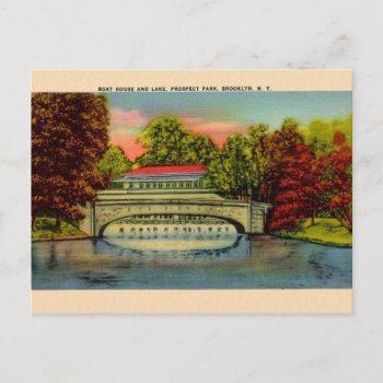 Vintage Prospect Park Brooklyn Ny Postcard by RetroMagicShop at Zazzle