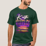 Vintage Proud Name Keith Colorful Birthday 70s 80s T-Shirt