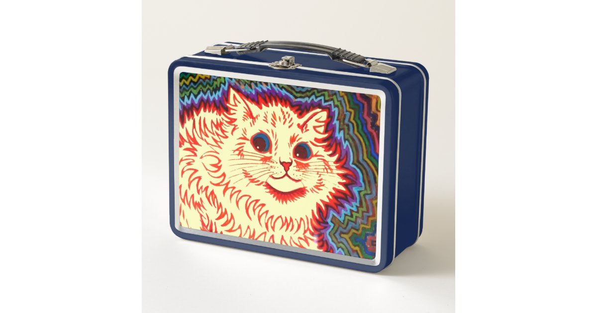 Blue White Tiger Lunch Box, Zazzle