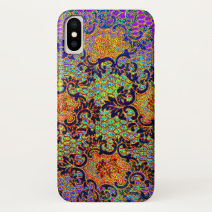 Retro Floral Wallpaper Iphone X Cases Covers Zazzle