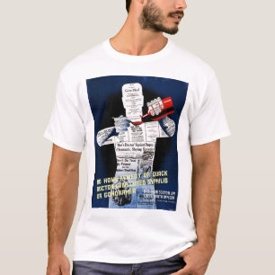 Vintage Public Health Poster Shirt