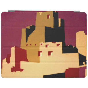Vintage Pueblos of the Southwest WPA Poster Art iPad Smart Cover