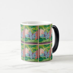 Vintage Puerto Rico Charm Color Morph Mug