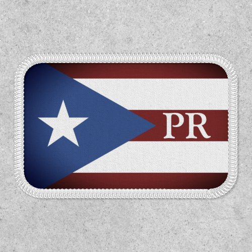 Vintage Puerto Rico flag custom iron_on patch