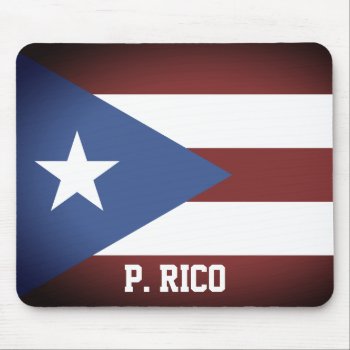 Vintage Puerto Rico Flag Standard Mouse Pad by iprint at Zazzle