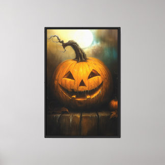 Vintage Pumpkin Canvas Print