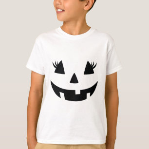 Vintage Pumpkin Face Jackolantern Jack O Lantern H T-Shirt