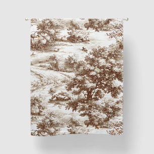 Vintage Pumpkin Harvest Countryside Toile (10) Blackout Curtains