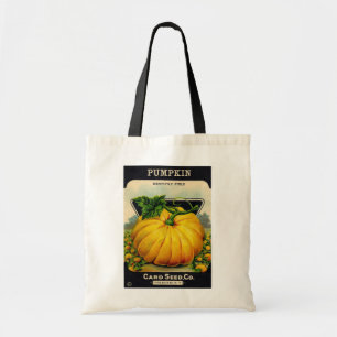 Vintage Pumpkin Seed Packet - Bag