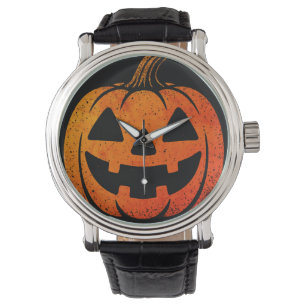 Vintage Pumpkin Watch– 90s Halloween Watch