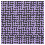 Vintage purple and black houndstooth fabric