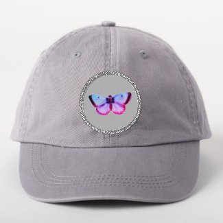 vintage purple  butterfly