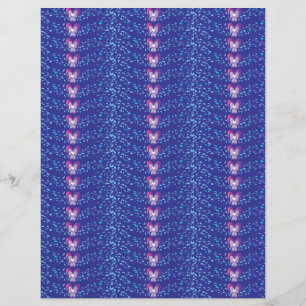 Vintage Purple Floral Violets wallpaper pattern