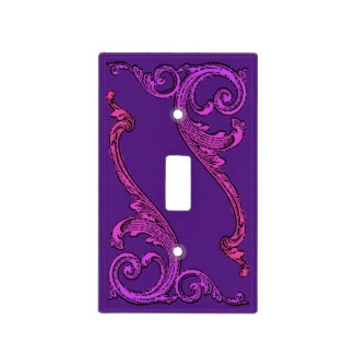Vintage Purple Victorian Ornament