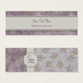 Vintage Purple Wisteria with Monogram (Front & Back)