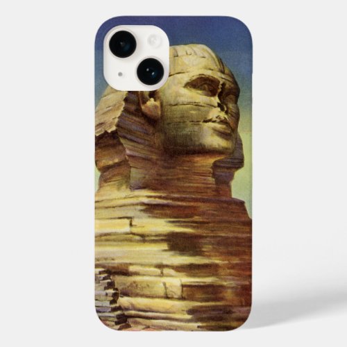 Vintage Pyramids the Great Sphinx of Giza Egypt Case_Mate iPhone 14 Case