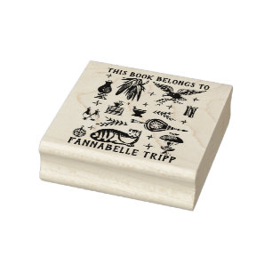 Vintage Pyrex Pattern - Early American (Colonial) Rubber Stamp