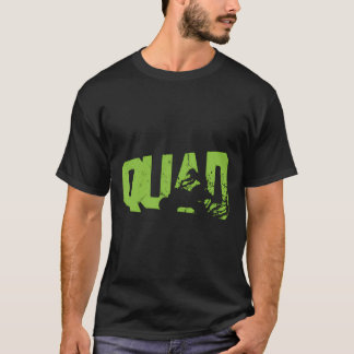 Vintage Quad Funny Quad Rider Atv Gift Cool Retro T-Shirt