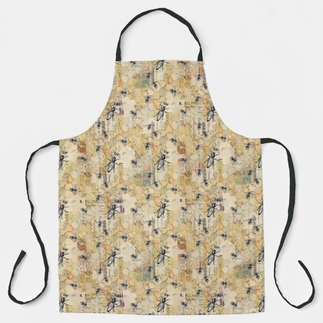 Vintage Queen Bee Apron (Front)