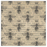 Vintage Queen Bee Fabric