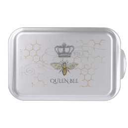 Vintage Queen Bee Royal Crown Honeycomb Cake Pan