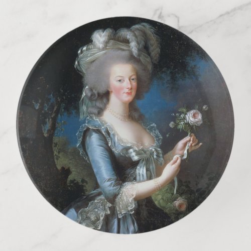 Vintage Queen Marie Antoinette Of France  Trinket Tray