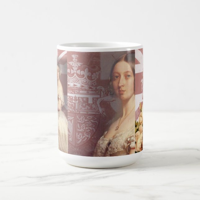 Vintage Queen Victoria Coffee Mug (Center)