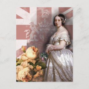 Vintage Queen Victoria Postcard