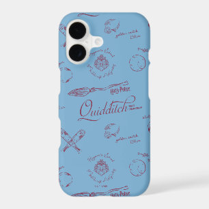 Vintage QUIDDITCH™ Sketch Pattern iPhone 17 Case