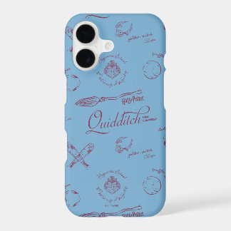 Vintage QUIDDITCH™ Sketch Pattern iPhone 17 Case