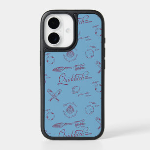 Vintage QUIDDITCH™ Sketch Pattern iPhone 17 Case