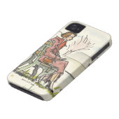 Vintage Quiet Moment Blackberry Case (Bottom)