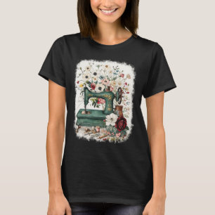 Vintage Quilting Yarn Graphic Seamstress Sewing Th T-Shirt