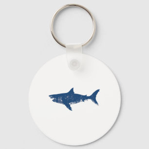 Vintage Quint's Shark Fishing 1975 Retro ( On Ck ) Keychain