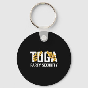 Vintage Quote Fraternity Sorority Toga Party Secur Keychain