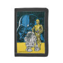 Vintage R2-D2, C-3PO, Darth Vader Star Collage Trifold Wallet
