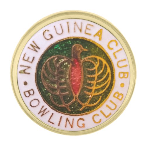 Vintage Rabaul Bowling Club Lapel Pin