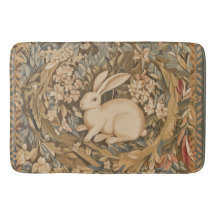 Vintage Rabbit in a Medieval Tapestry Style