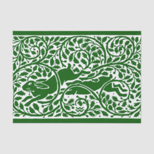 Vintage rabbits 10lb Tissue Paper, White Tissue Paper