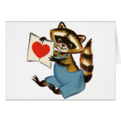 Vintage Raccoon Love (Front Horizontal)