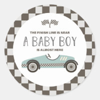 Vintage Race Car Baby Shower