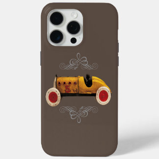 Vintage Race Car Tin Toy iPhone 15 Pro Max Case