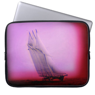 Vintage Racing Yacht Computer Sleeve