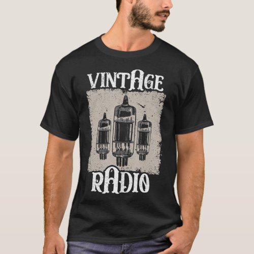 Vintage Radio Antiques Collecting Antique Collecto T_Shirt