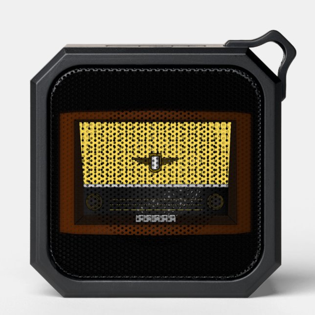 VINTAGE RADIO Bluetooth Speaker (Front)