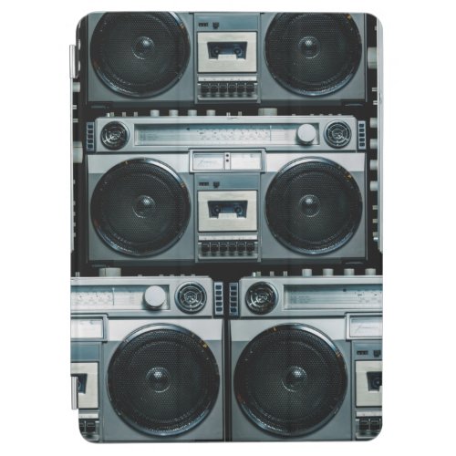 Vintage radio boombox iPad air cover