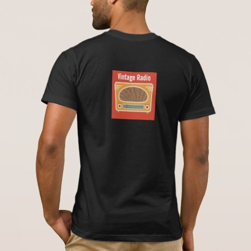 Vintage Radio Collector Personalized T_Shirt