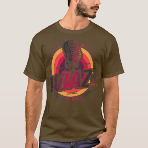 Vintage Radio Design WJAZ T_Shirt