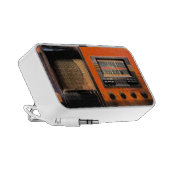 Vintage Radio Portable Speaker (Side)