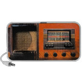 Vintage Radio Portable Speaker (Front)